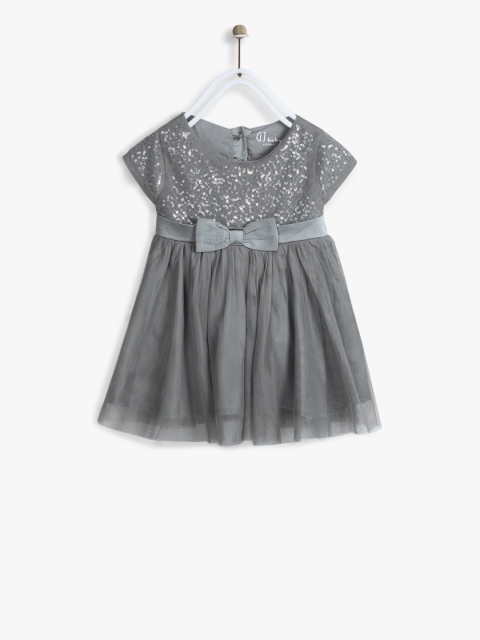 

Gini and Jony Girls Grey Dress