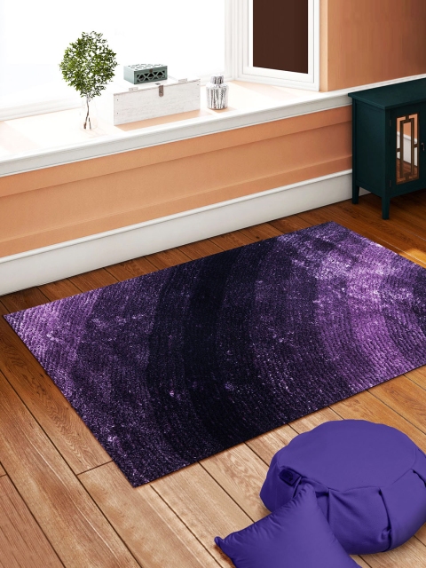 

Story@home Purple Geometric Carpet
