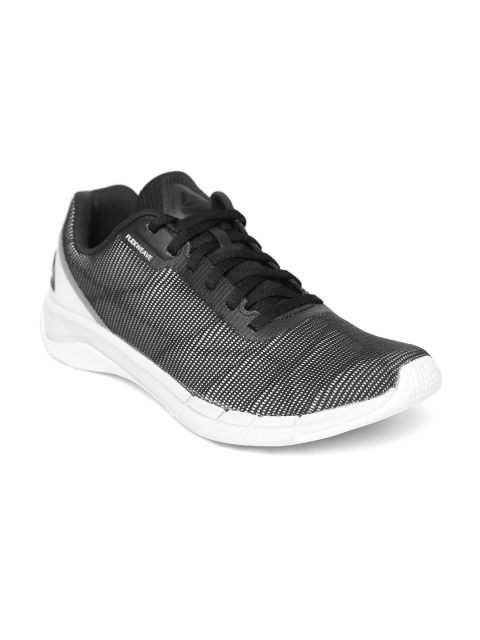

Reebok Men Black Fast Flexweave Running Shoes