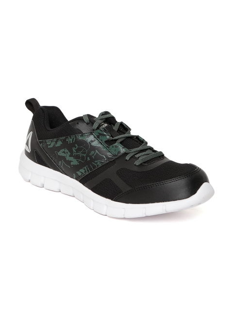 

Reebok Men Black & Green Speed XT 2.0 Running Shoes