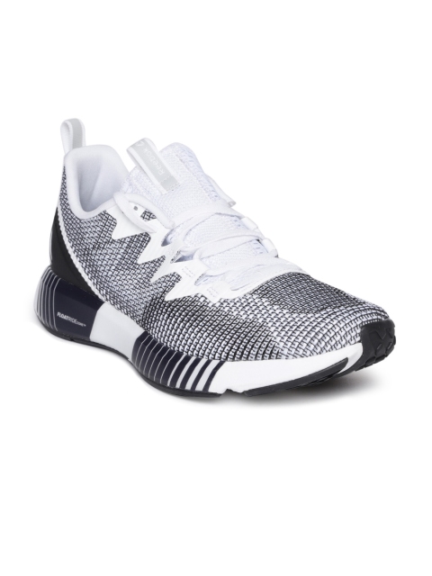 

Reebok Men Black & White Fusion Flexweave Running Shoes