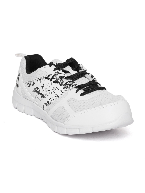 

Reebok Men White & Black Speed XT 2.0 Printed Running Shoes