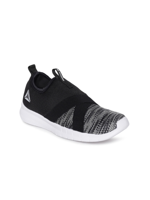 

Reebok Women Grey Tread Leap Walking Slip-On Shoes