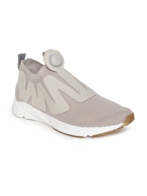 

Reebok Unisex Beige & White PUMP SUPREME ULTK Running Shoes