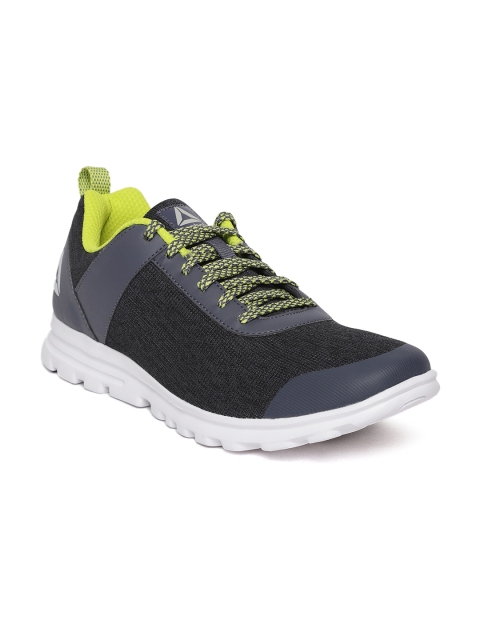 

Reebok Men Charcoal Grey & Navy Blue Pro Xtreme Run LP Shoes