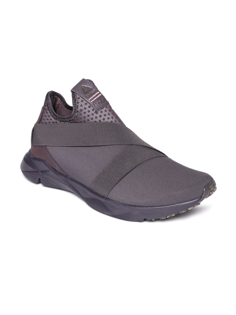 

Reebok Unisex Purple Supreme Strap Running Shoes