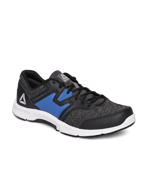 

Reebok Men Black & Blue EUPHONY RUNNER LP Running Shoes