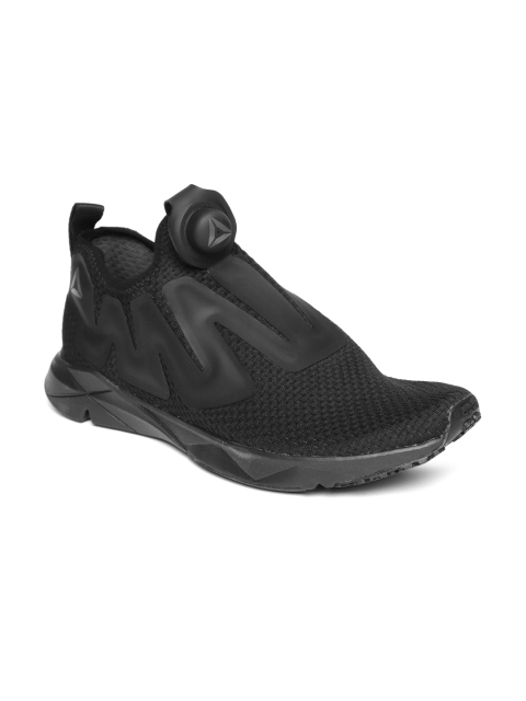 

Reebok Unisex Black Pump Supreme Running Shoes