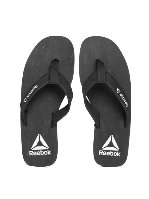 

Reebok Men Black Hans Solid Thong Flip-Flops
