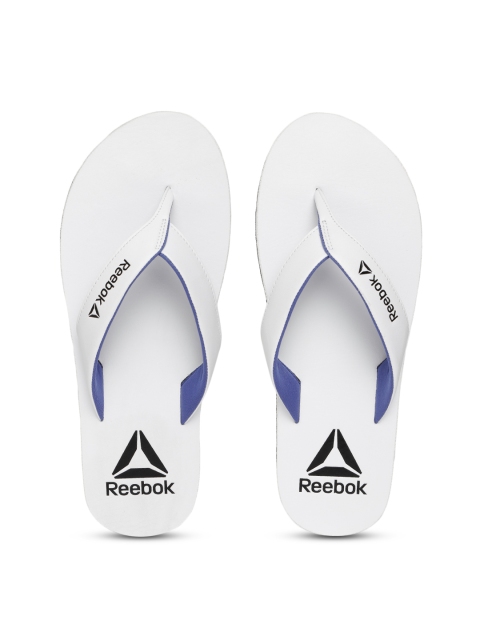 

Reebok Men White Advent Solid Thong Flip-Flops