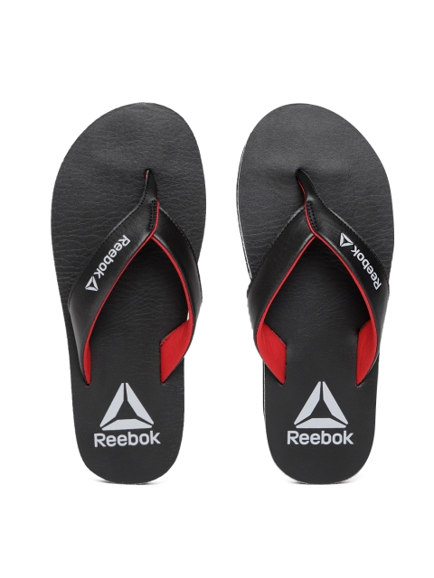 

Reebok Men Black Advent Thong Flip-Flops