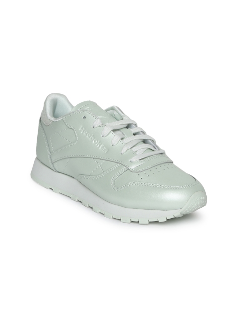 

Reebok Classic Women White CL LTHR Sneakers