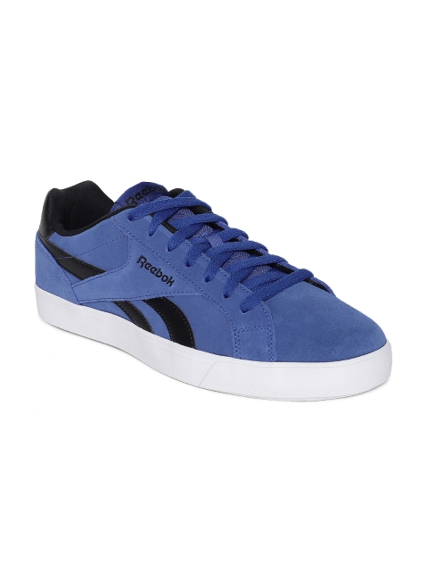 

Reebok Classic Men Blue Royal Complete 2LS Suede Sneakers