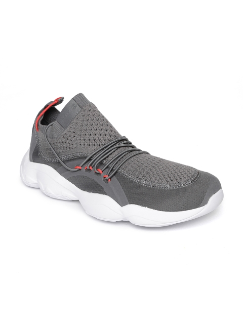 

Reebok Classic Unisex Charcoal Grey DMX Fusion Woven Design Sneakers