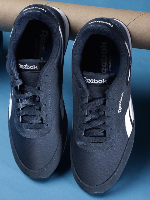 

Reebok Classic Men Navy Royal CL Jogger 2 Sneakers, Navy blue