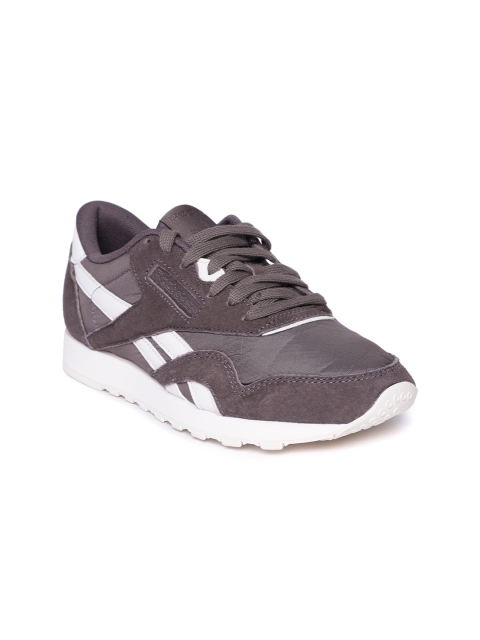 

Reebok Classic Women Taupe CL Nylon Sneakers