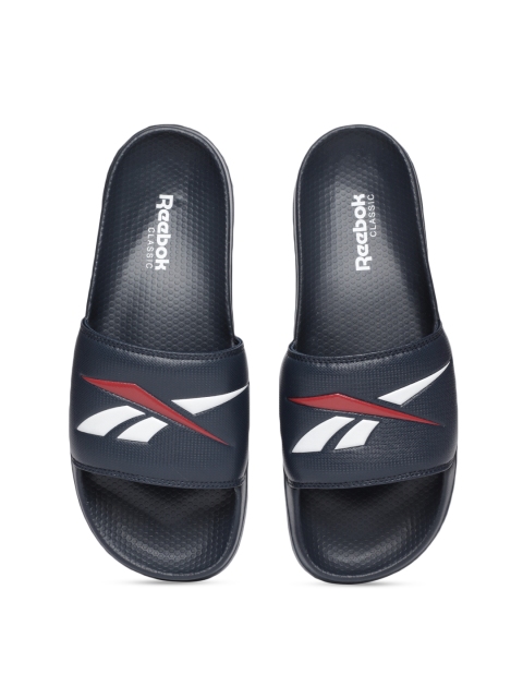 

Reebok Classic Unisex Navy Blue Sliders