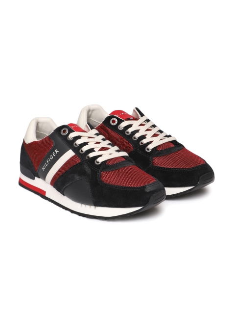

Tommy Hilfiger Men Red & Black ICONIC SPORTY Sneakers