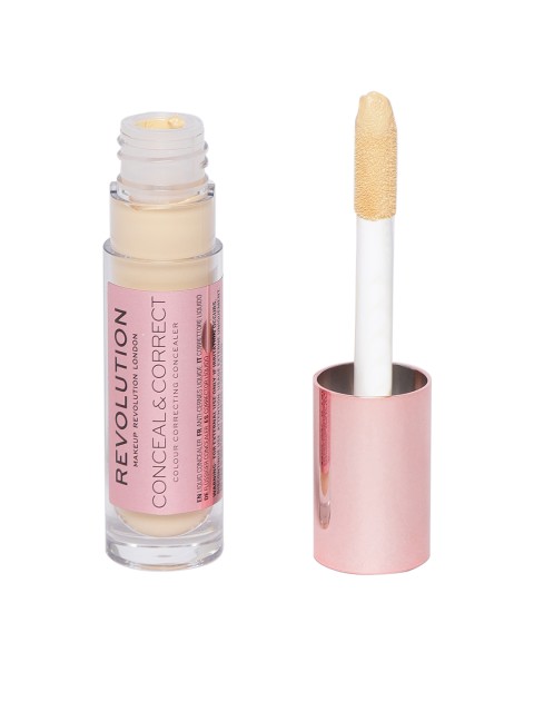 

Makeup Revolution London Conceal & Correct Concealer - Banana 4g, Beige