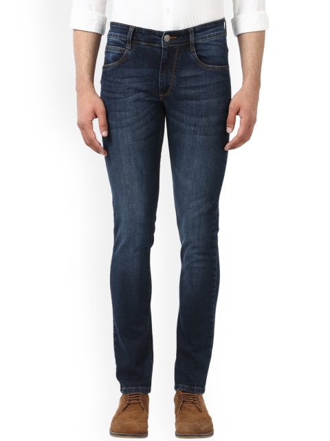 

Park Avenue Men Blue Slim Fit Low-Rise Clean Look Jeans