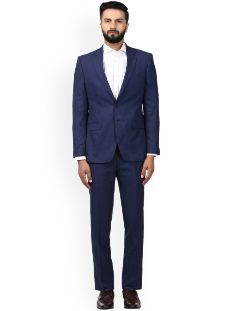 

Raymond Men Blue Regular Fit Single-Breasted Formal Suit