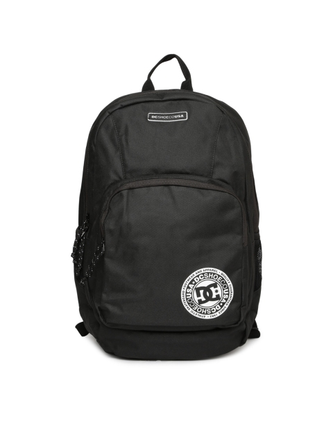 

DC Men Black Solid Backpack