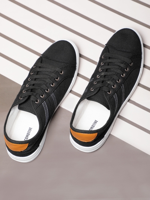 

LOCOMOTIVE Men Black Sneakers