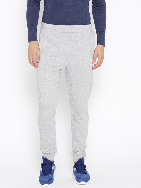 

hummel Men Grey Melange Solid Joggers