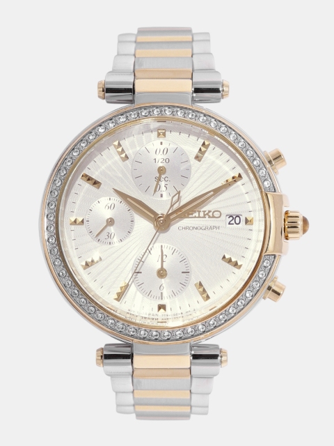 

SEIKO Women Off White Analogue watch SNDV42P1
