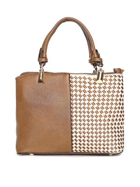 

CODE by Lifestyle Brown Self Design Shoulder Bag