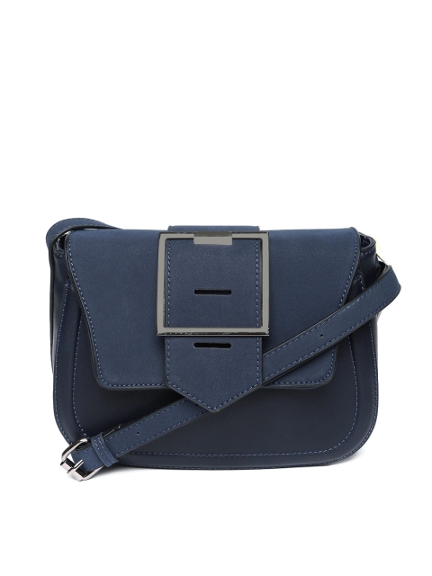 

CODE by Lifestyle Blue Solid Sling Bag