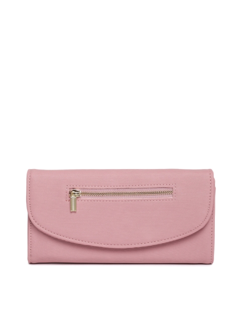 

Ginger by Lifestyle Women Pink Solid Two Fold Wallet