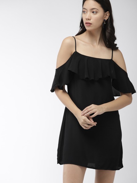

FOREVER 21 Women Black Sheath Dress