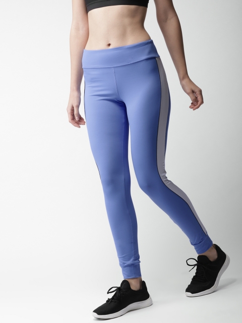 

FOREVER 21 Women Blue Skinny Fit Solid Tights