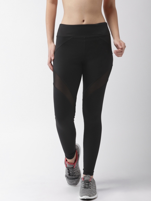 

FOREVER 21 Women Black Skinny Fit Solid Tights