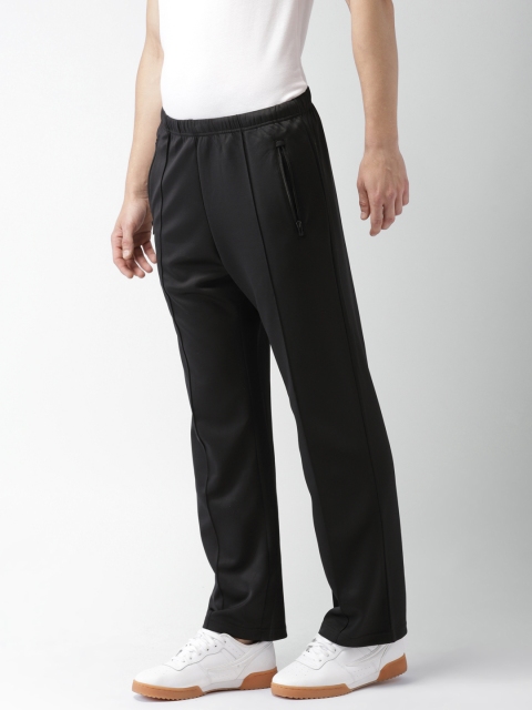 

FOREVER 21 Men Black Regular Fit Solid Regular Trousers