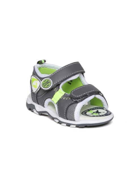 

Fame Forever by Lifestyle Boys Grey Sports Sandals