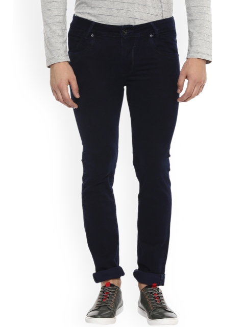 

Mufti Men Blue Slim Fit Mid-Rise Clean Look Stretchable Jeans