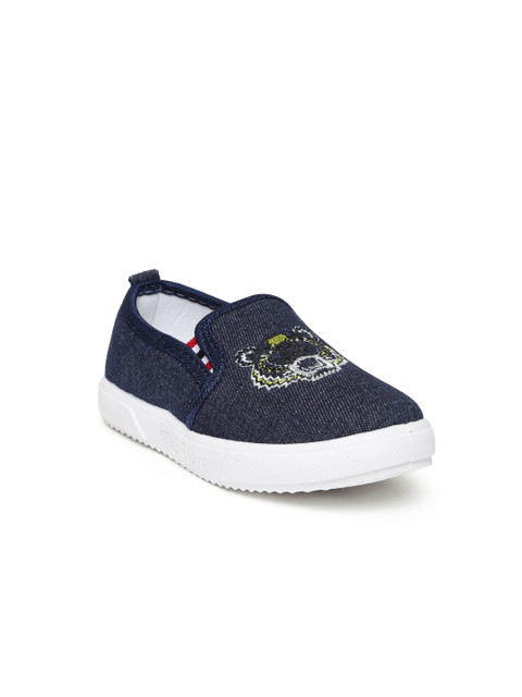 

Kittens Boys Navy Blue Slip-On Sneakers