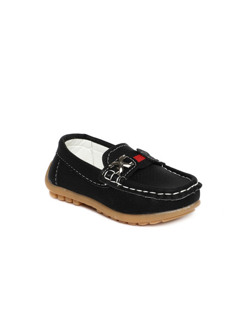 

Kittens Boys Black Driving Shoes