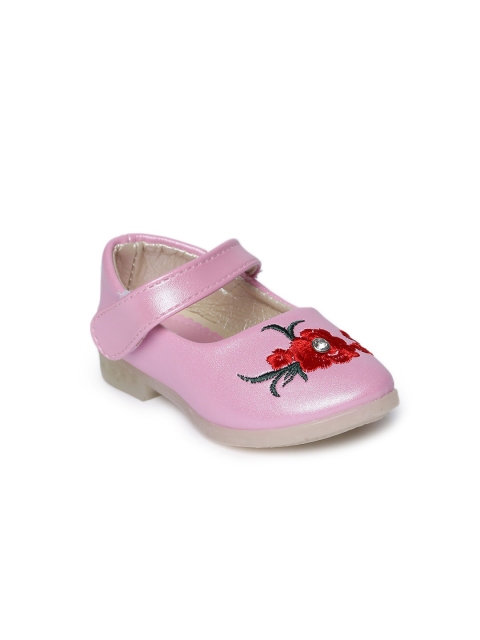 

Kittens Girls Pink Printed Ballerinas