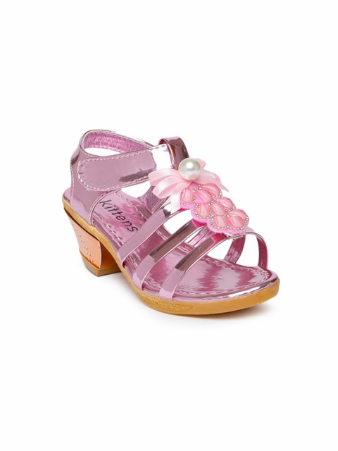 

Kittens Girls Pink Solid Sandals