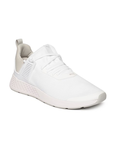 

PUMA Men White Insurge Mesh Sneakers