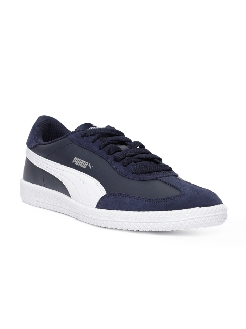 

Puma Men Navy Blue Astro Cup SL Sneakers