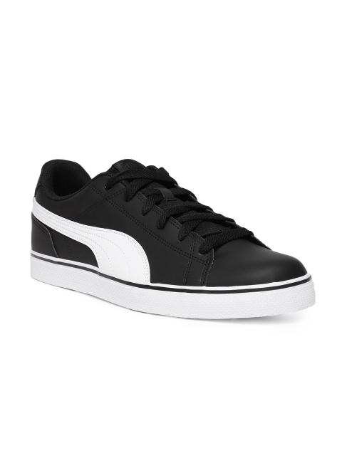 

Puma Unisex Black Court Point Vulc v2 Sneakers