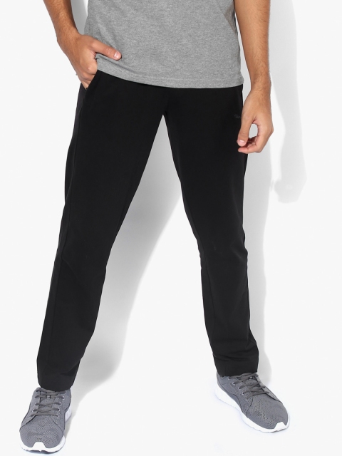 

Puma Men Black Solid Zippered Jersey Track Pants