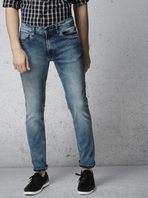

Ecko Unltd Men Blue Slim Fit Mid-Rise Clean Look Stretchable Jeans