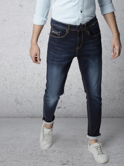 

Ecko Unltd Men Blue Tapered Fit Mid-Rise Clean Look Stretchable Jeans