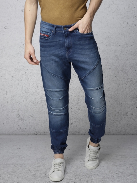 

Ecko Unltd Men Blue Jogger Mid-Rise Clean Look Stretchable Jeans