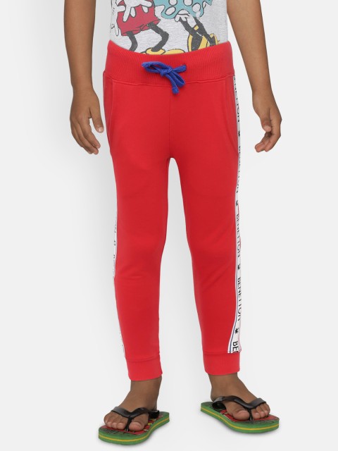 

United Colors of Benetton Boys Red Joggers